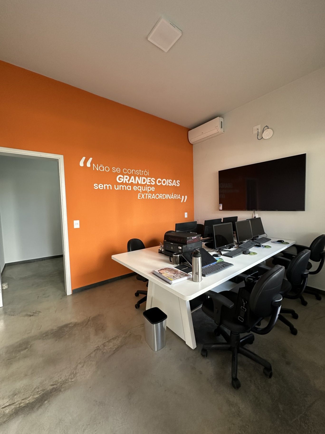 Sala dos orientadores